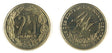 Central African St. KM10(U) 25 Francs (2003)