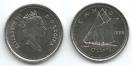 Canada KM183(U) 10 Cents