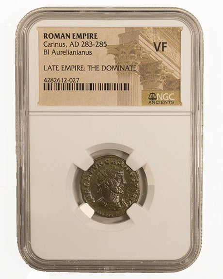 CARINUS(BILLON-ANT)NGC(VF) Roman Billon ANT of Carinus (CE283-285)NGC(VF)