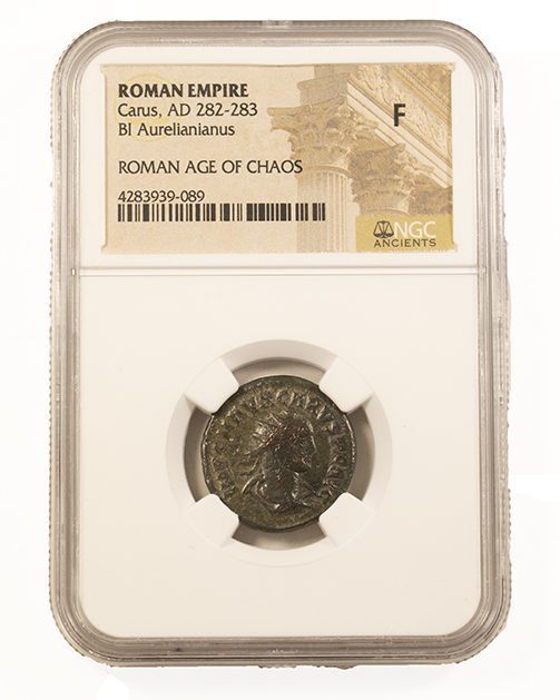 CARUS(ANT)NGC(F) Roman antoninianus of Carus (282-283) NGC(F)