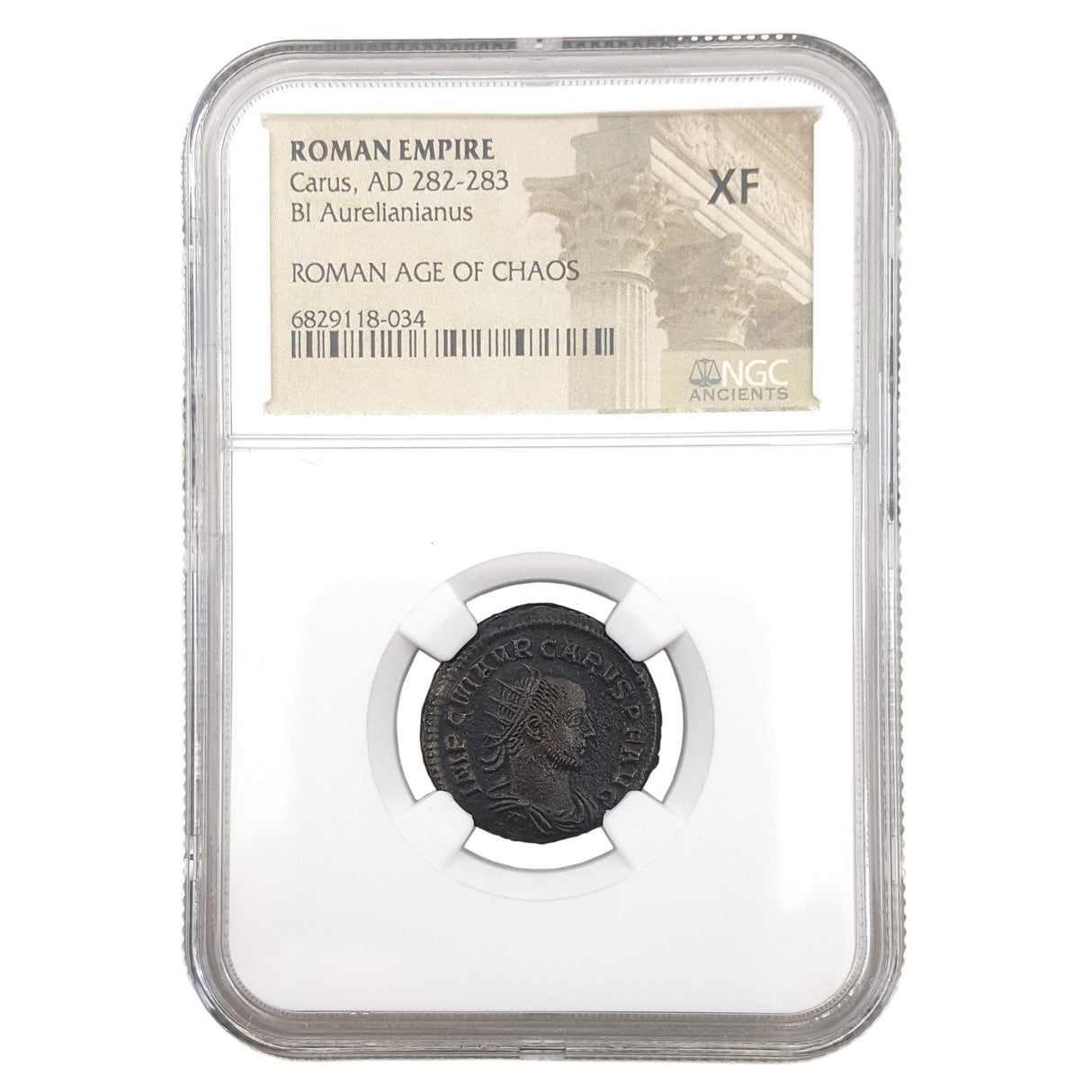 CARUS(ANT)NGC(XF) Roman antoninianus of Carus (282-283) NGC(XF)