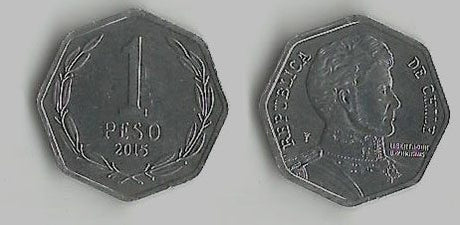 Chile KM231(U) 1 Peso