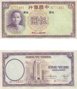 China P80(AU) 5 Yuan