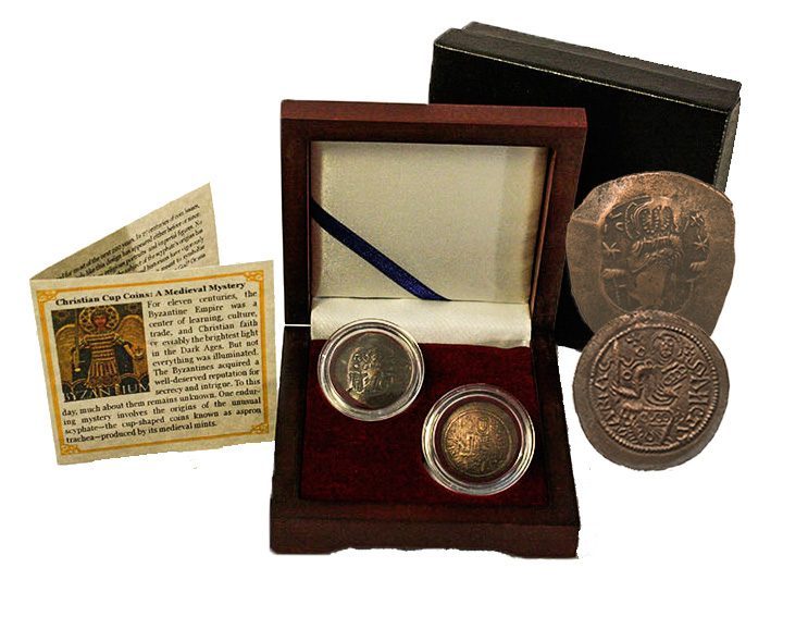 CHRISTCUP2CNBOX Christian Cup Coins Box Set: A Medieval Mystery (Two-Coin Box)