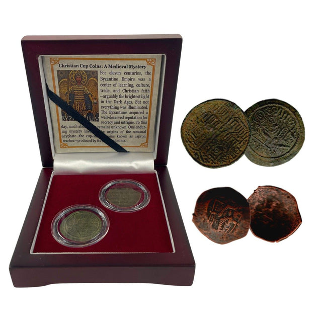 CHRISTCUP2CNBOX Christian Cup Coins Box Set: A Medieval Mystery (Two-Coin Box)