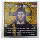 CHURCHTOKENMINI Church Prayer Candle Token (Mini Album)