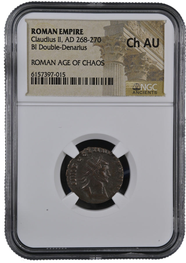 CLAUDIUS2ND(ANT)NGC(CH-AU) Roman AE of Claudius II Gothicus (AD 268-270) NGC(CH-AU)