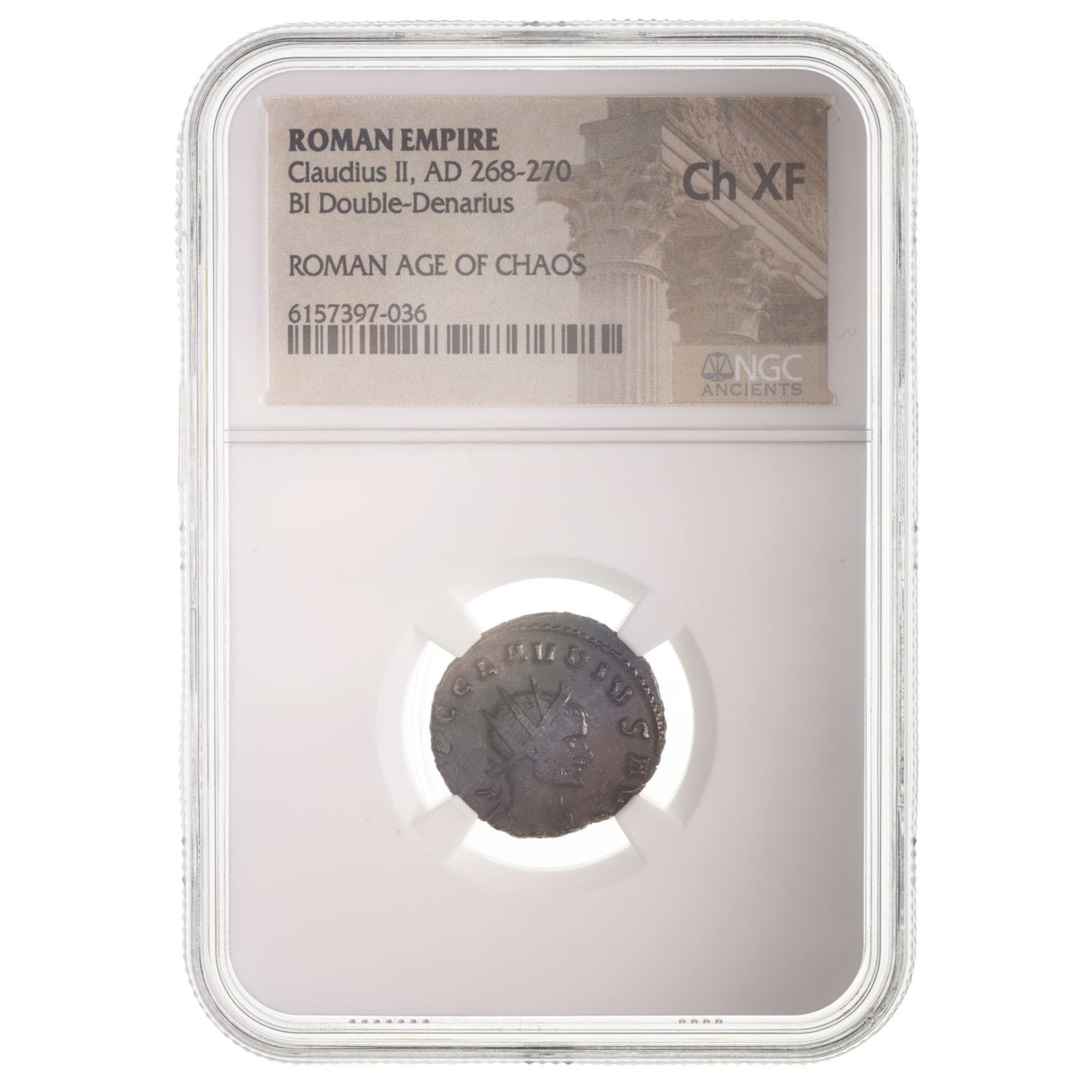 Claudius2Nd(Ant)Ngc(Ch-Xf) Roman Ae Of Claudius Ii Gothicus (Ad 268-270) Ngc(Ch-Xf)