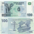 Congo D.R. PDR92(U) 100 Francs