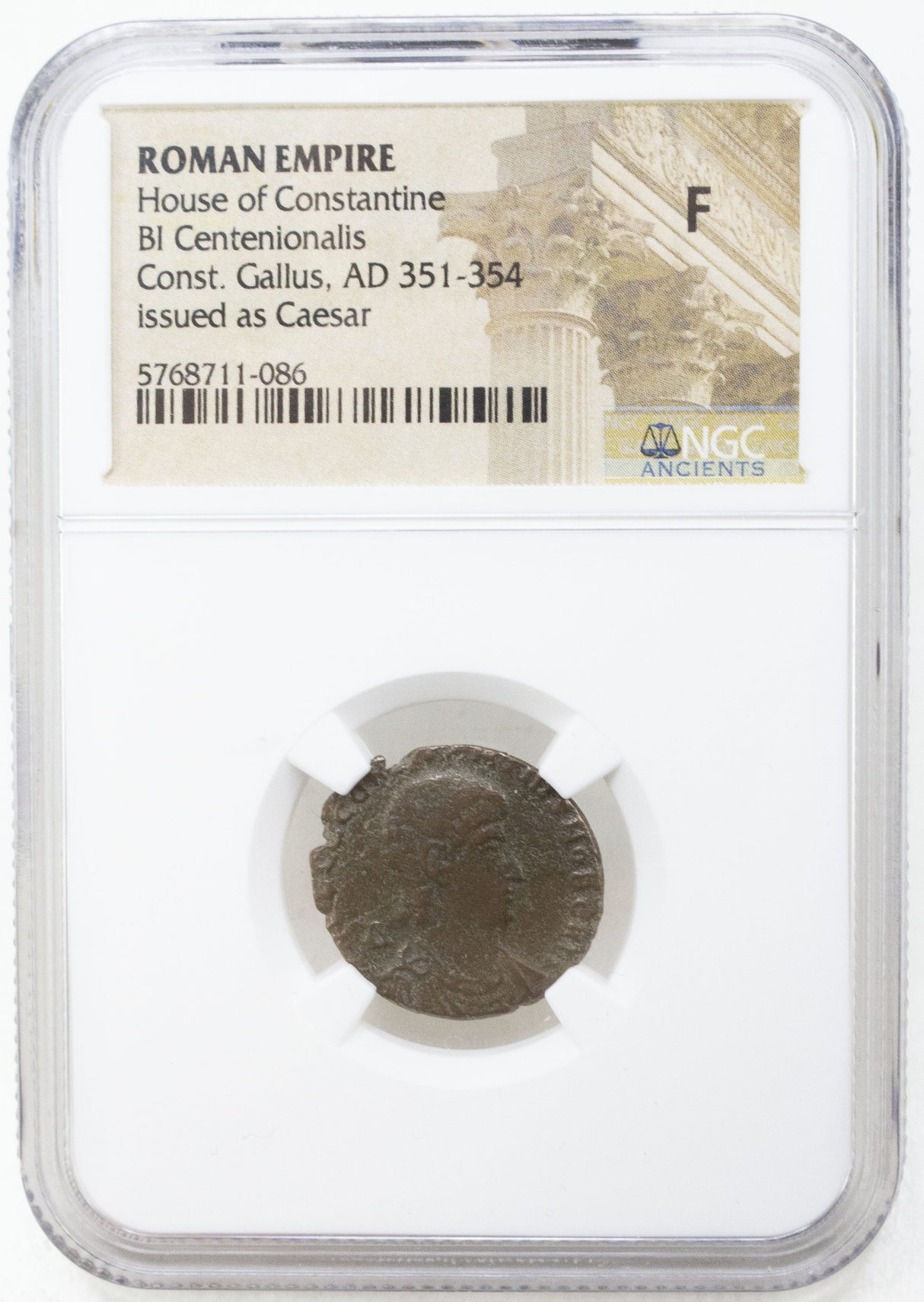 Constangall(Ae2;3)Ngc(F) Roman Ae Of Constantius Gallus (Ad 351-354) Ngc(F)