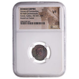 Constantius Gallus Roman AE (AD 351-354) NGC