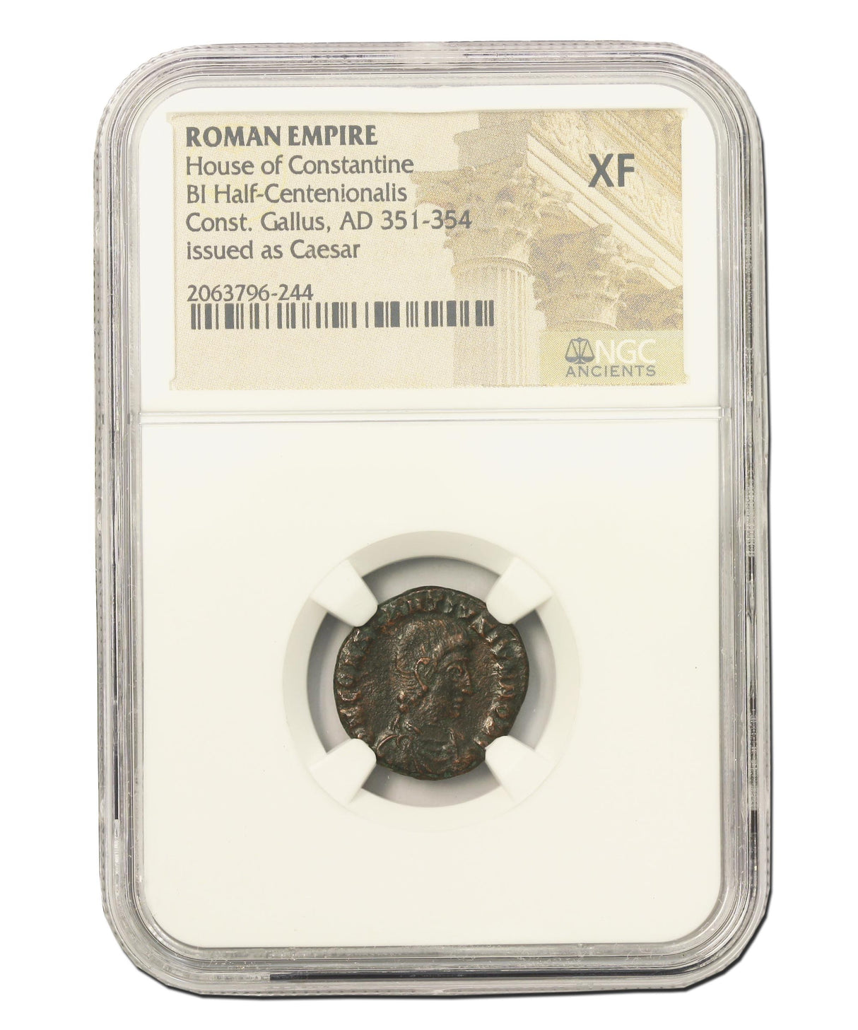 Constangall(Ae2;3)Ngc(Xf) Roman Ae Of Constantius Gallus (Ad 351-354) Ngc(Xf)