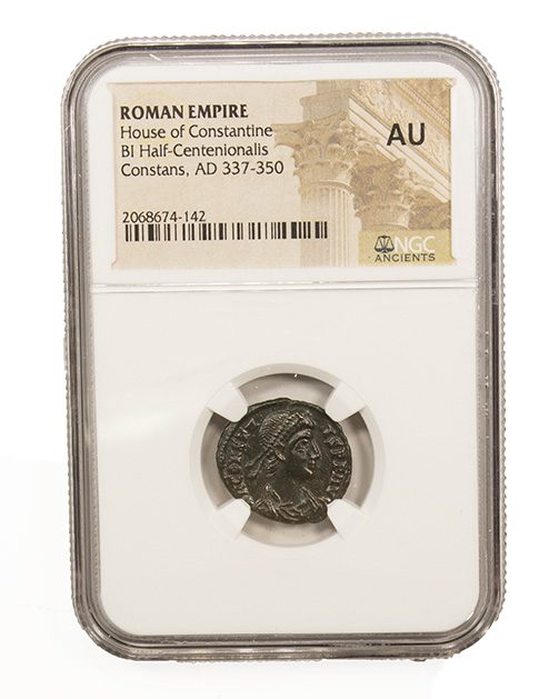 Constans(Ae3;4)Ngc(Au) Roman Ae Of Constans (Ad 221-350) Ngc(Au)