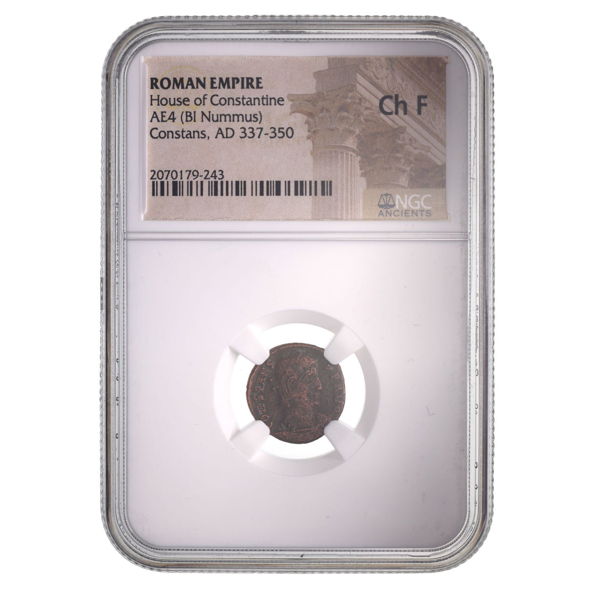 Constans(Ae3;4)Ngc(Ch-F) Roman Ae Of Constans (Ad 221-350) Ngc(Ch-F)