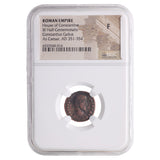 Constantius Gallus Roman AE (AD 351-354) NGC