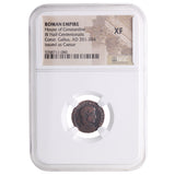 Constantius Gallus Roman AE (AD 351-354) NGC