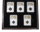 CONSTDYN5SLAB-BOX House of Constantine: A Collection of Five Slabbed Coins (VF) (Five-Coin Box) (CONSTDYN5SLAB-BOX)