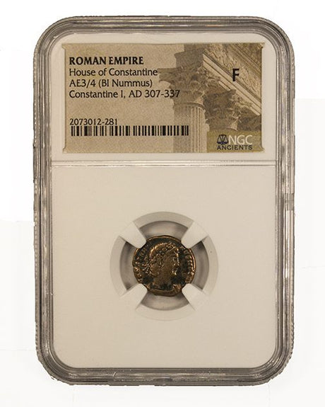 CONSTGRT(AE3;4)NGC Constantine I, The Great Roman AE (AD 272-337) NGC