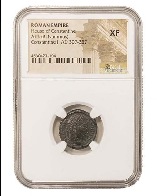 Constgrt(Ae3;4)Ngc(Xf) Roman Ae Of Constantine I, The Great (Ad 272-337) Ngc(Xf)