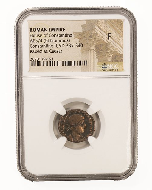 Constine2Nd(Ae3;4)Ngc(F) Roman Ae Of Constantine Ii (Ad 316-340) Ngc(F)