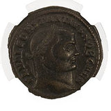 CONSTIUS1ST(AE1)NGC(VF) Roman AE1 of Constantius Chlorus 1st (AD 293-306) NGC(VF)