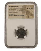 CONSTIUS2ND(AE3)NGC(CH-AU) Roman AE of Constantius II (AD 317-361) NGC(CH-AU)