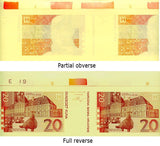 Croatia P30(REVERSE)(U) 20 Kuna uncut sheet Of 40 notes