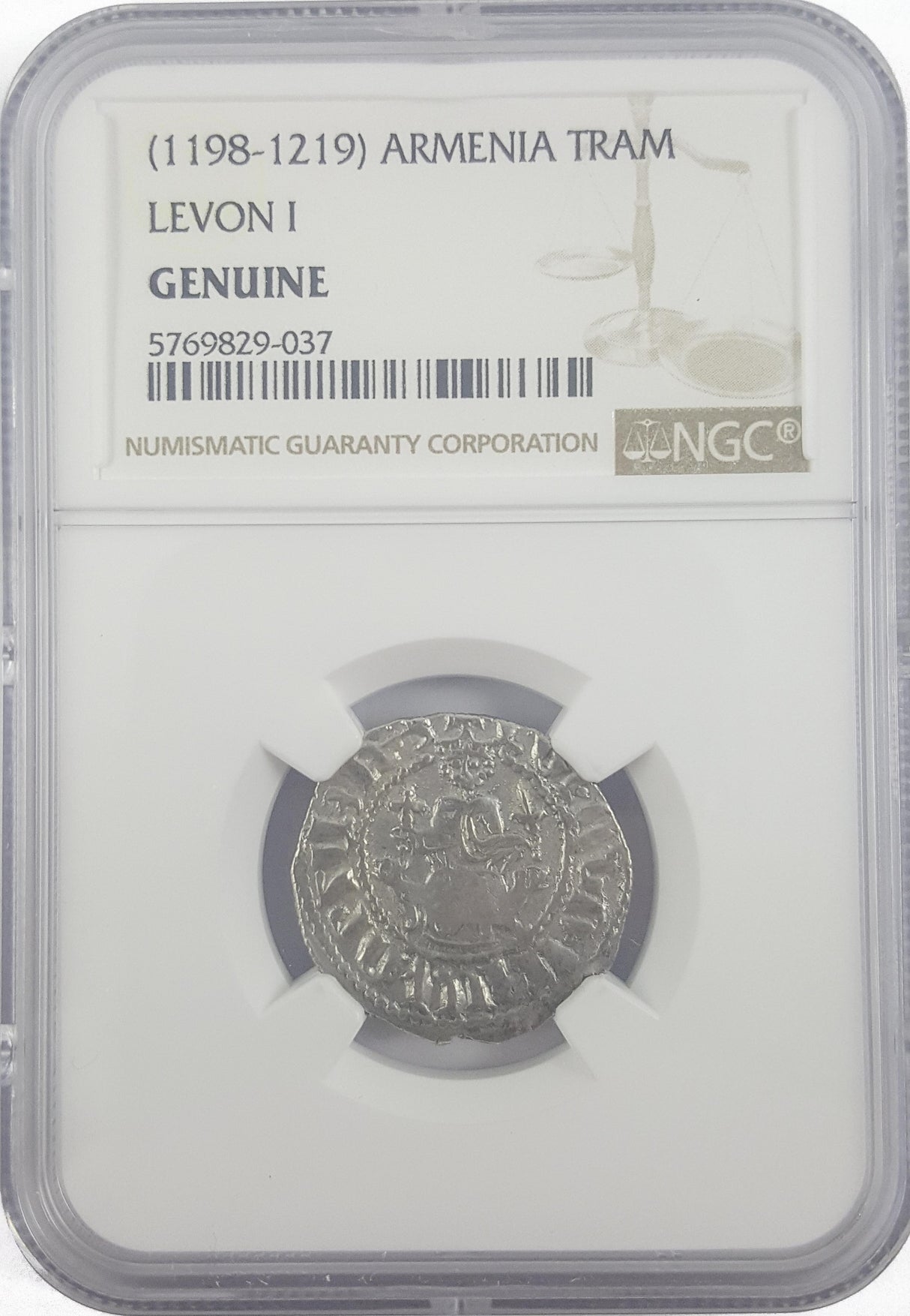 CRU-LEVON-NGC(NG) Crusades: Levon the Magnificent, King of Armenia (NGC)(NG)