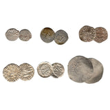 CRUSADER6CNBOX-B Crusader: Friends & Foes, Box of 6 Silver Medieval Coins (Six-Coin Box)