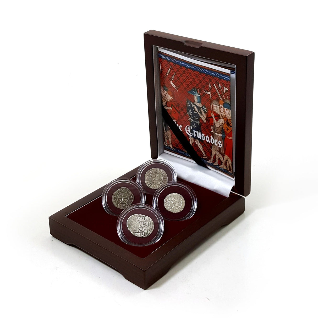 CRUSADES4CNBOX Crusades Four Silver Coin Boxed Collection