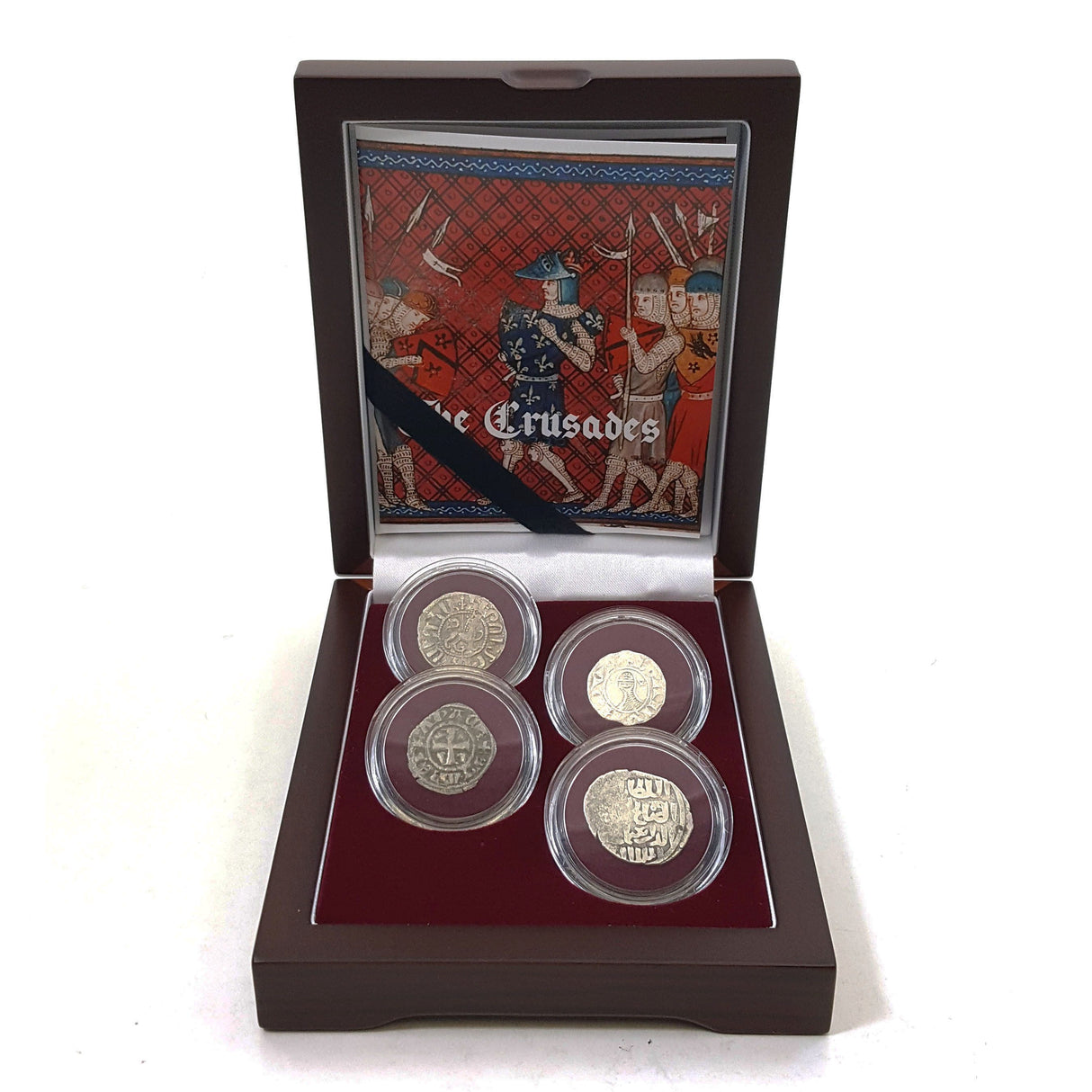 CRUSADES4CNBOX Crusades Four Silver Coin Boxed Collection