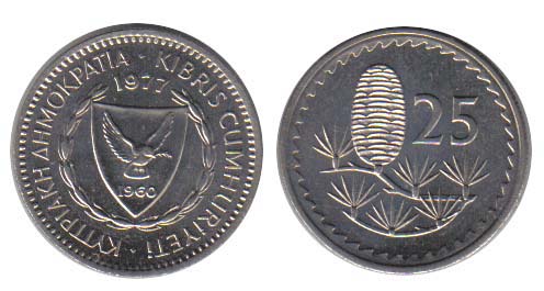 Cyprus KM40(U) 25 Mils