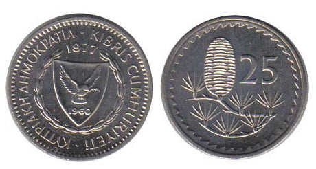 Cyprus KM40(U) 25 Mils