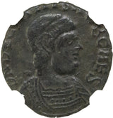 DECENTIUS(AE2)NGC(F) Roman bronze of Magnus Decentius (350-353) NGC(F)