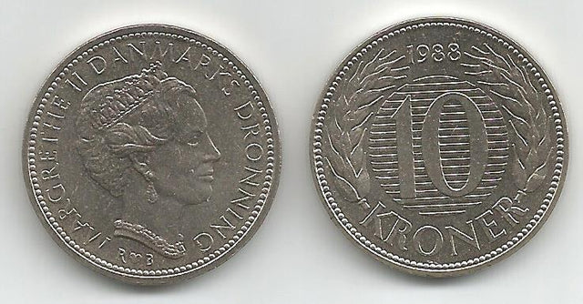 Denmark KM864(U) 10 Kroner