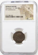 DIOCLETIAN(ANT)NGC(F) Roman AE Antoninianus of Diocletian (AD284-305) NGC(F)