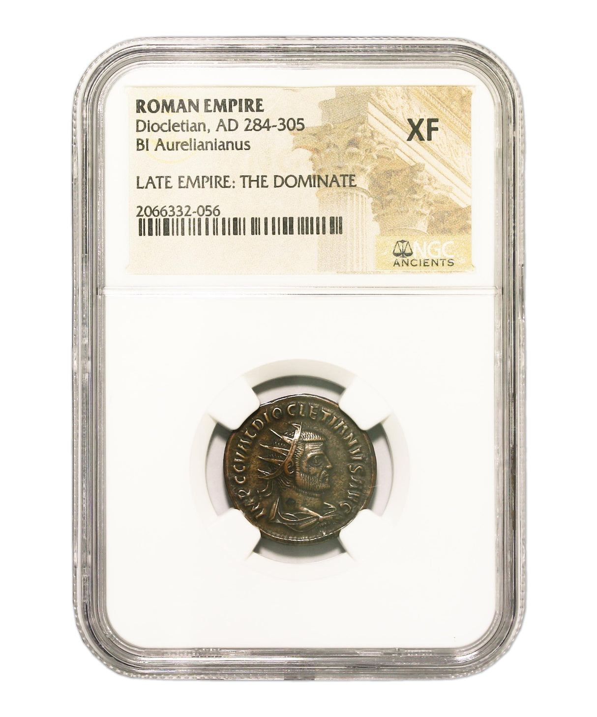 DIOCLETIAN(ANT)NGC(XF) Roman AE Antoninianus of Diocletian (AD284-305) NGC(XF)