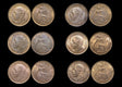 DL1065 Great Britain, George V (1910-1936), Bronze Farthings (6), UNC with some lustre, a few spots, a lot of (6) coins