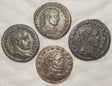 DL2001 Lot of 4 Maximinus II Bronze, Different Types (AU)