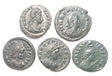 DL2025 Lot of 5 Arcadius Centenionalii AE2 (XF) Scarce in this condition