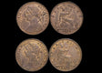 DL429 Great Britain, Victoria (1837-1901), Bronze Farthing, 1874H AU some lustre (1), 1875 AU some lustre (1), a lot of (2) coins