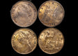 DL432 Great Britain, Victoria (1837-1901), Bronze Farthing, 1891 AU some lustre (2), a lot of (2) coins