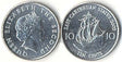 East Caribbean KM37(U) 10 Cents - St. Lucia