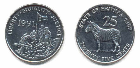 Eritrea KM46(U) 25 Cents