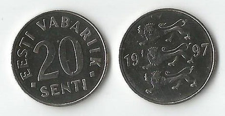 Estonia KM23a(U) 20 Senti