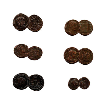 The Many Faces of Constantine the Great: Six Coin Boxed Collection (FACESOFCONST6CNBOX)