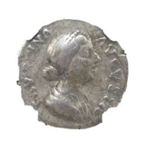 FAUSTINAJR(AR)NGC(F) Faustina JR Silver Antoninianus NGC Certified Slab(F)