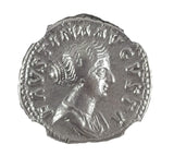 FAUSTINAJR(AR)NGC(VF) Faustina JR Silver Antoninianus NGC Certified Slab(VF)