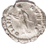 FAUSTINAJR(AR)NGC(XF) Faustina JR Silver Antoninianus NGC Certified Slab(XF)