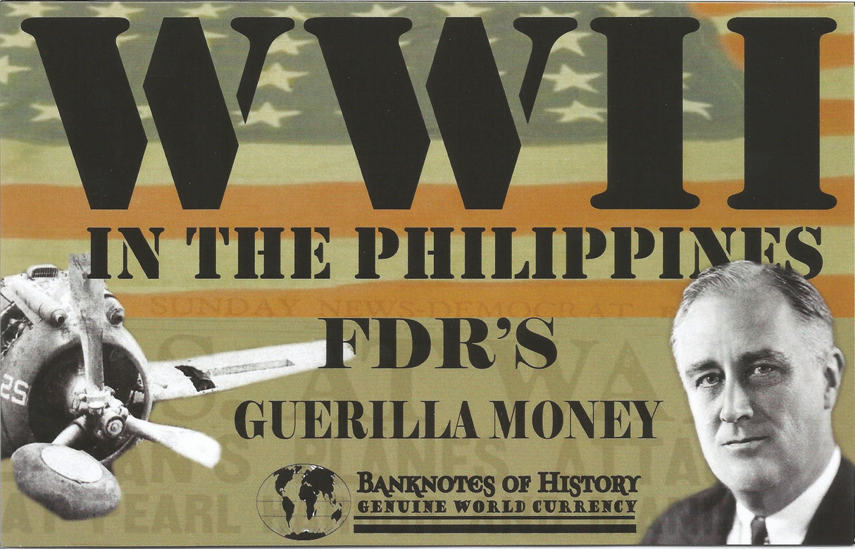 FDRBNCARD FDR's Philippine 20 Pesos Single Banknote Folder